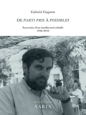 cover image of De Parti pris à Possibles